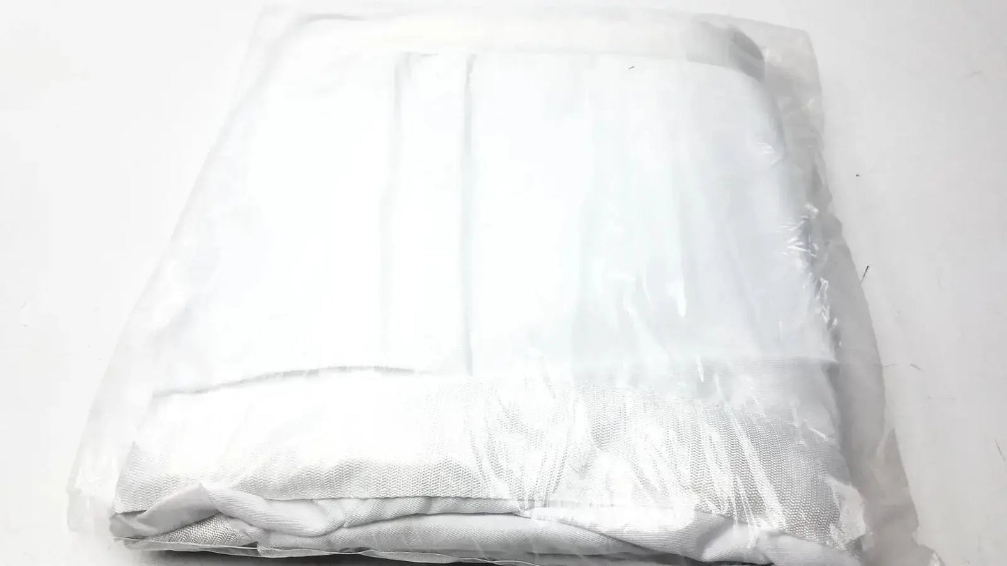 White soft-textured guldmann disposable bariatric sling wrapped in clear plastic packaging size xxl xxxl</assistant
