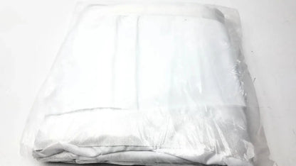 White soft-textured guldmann disposable bariatric sling wrapped in clear plastic packaging size xxl xxxl</assistant