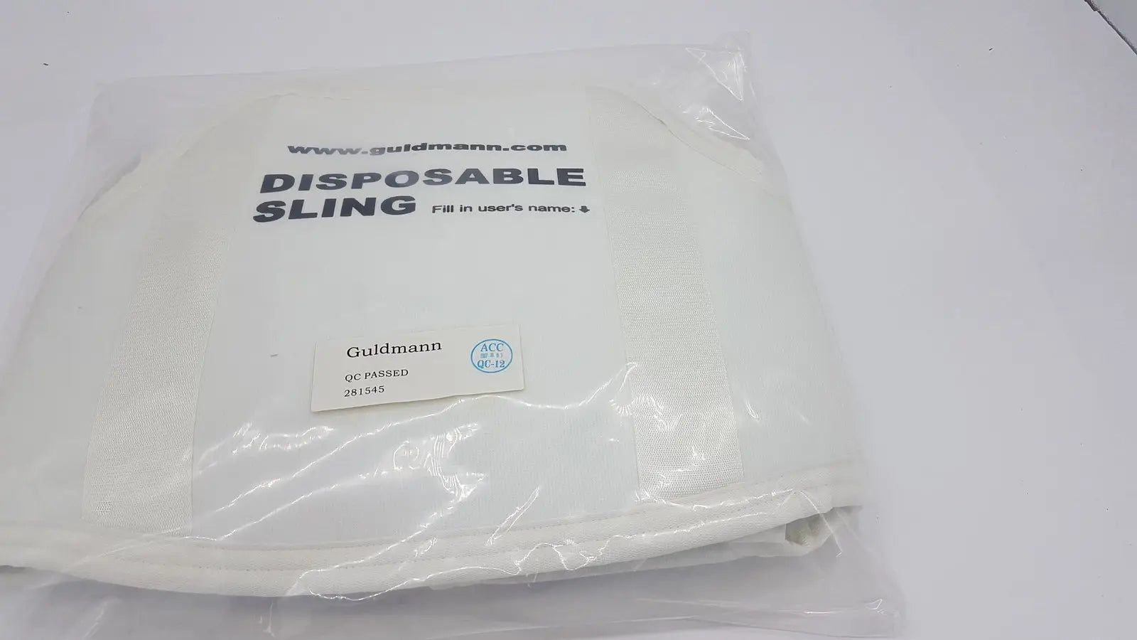 Guldmann Disposable Micro Plus Sling Max 250kg 550 lbs