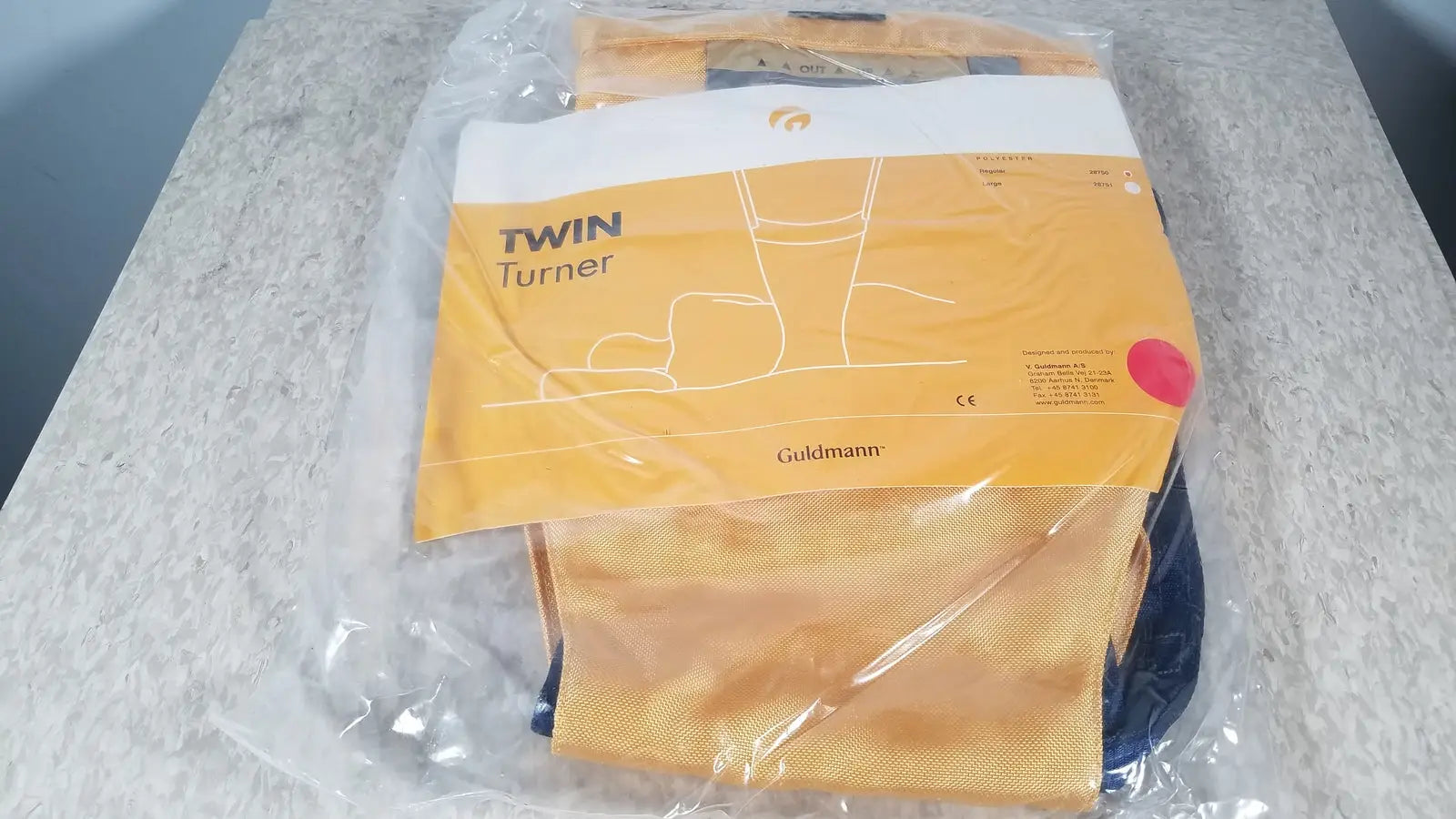 Guldmann Twin Turner 28750 Polyester Sling Max 255 kg/560 Size Regular - Turning