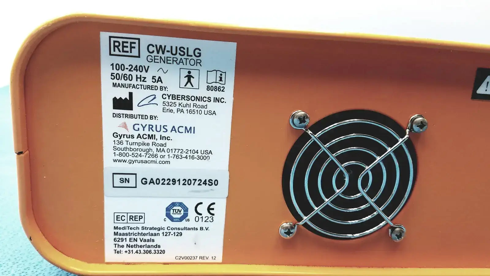 Gyrus ACMI CyberWand CW-USLG Generator