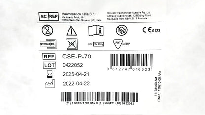 Haemonetics CSE-P-70 Cell Saver Elite Processing Kit
