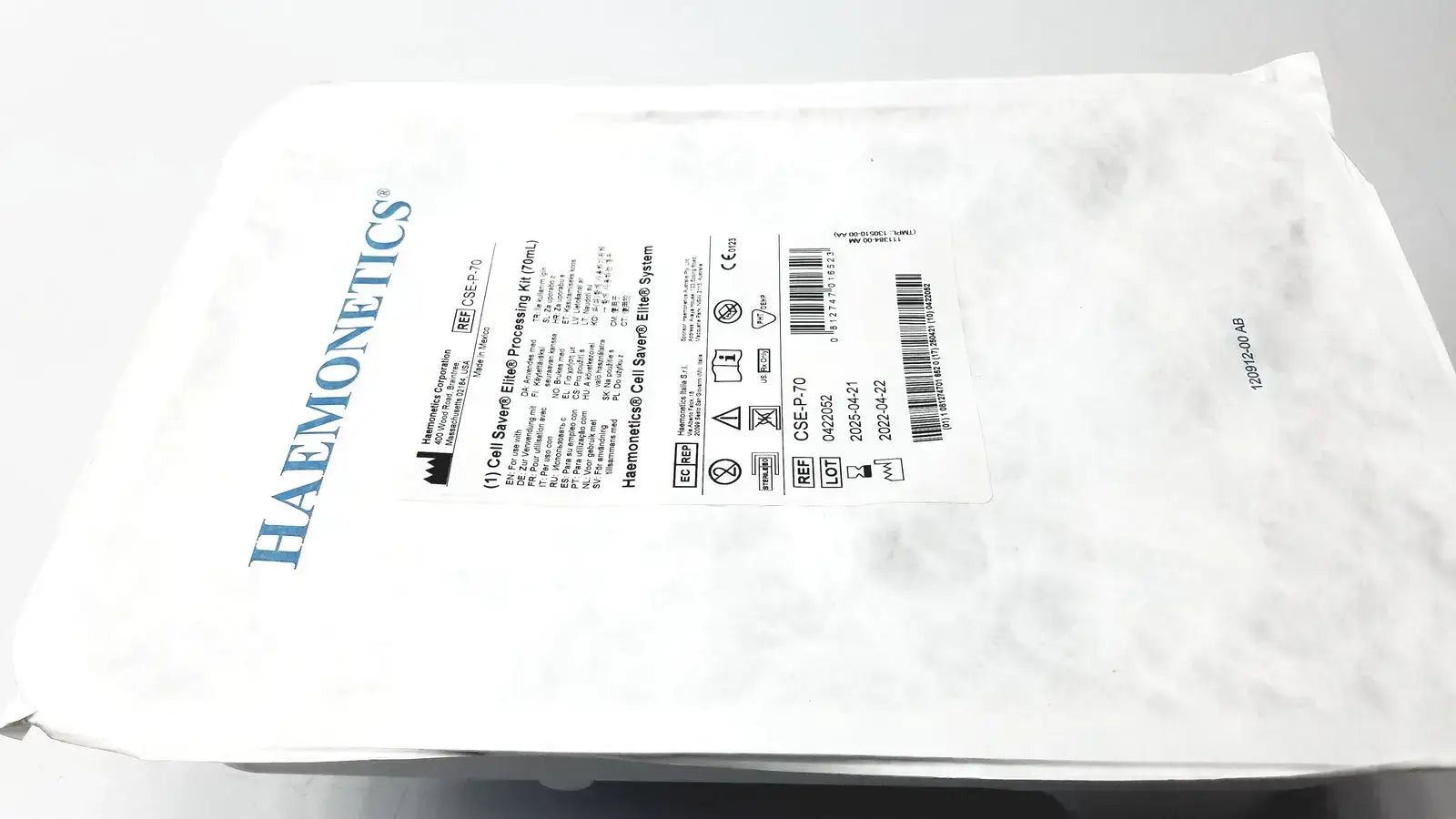 Haemonetics CSE-P-70 Cell Saver Elite Processing Kit