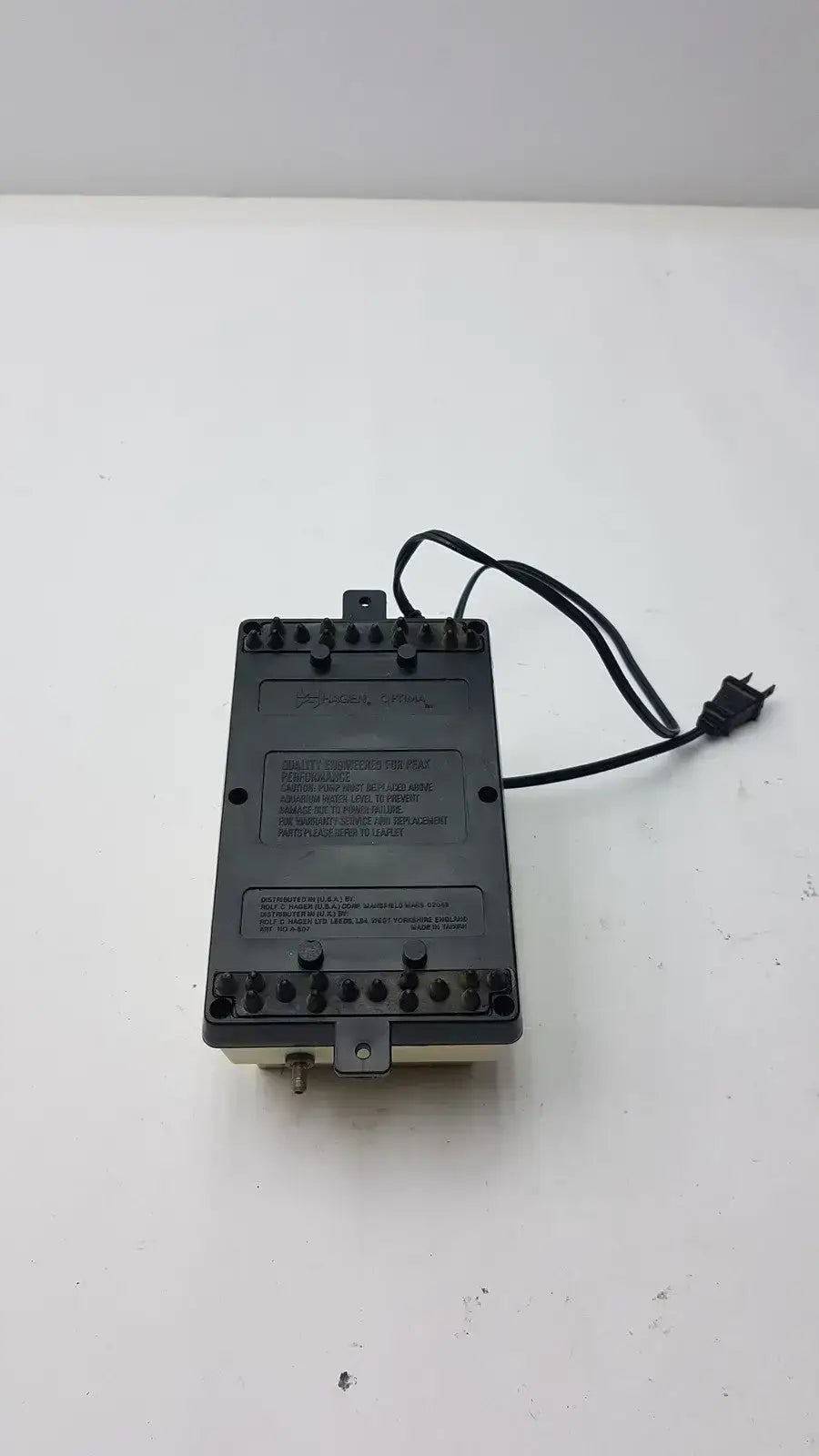 Hagen Optima Pump No A-807 115 Volt AC 60 Hz 5 Watts - Air