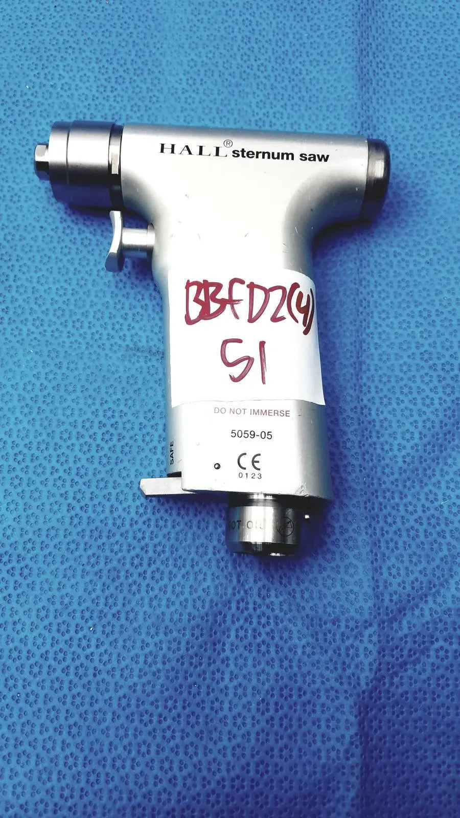 HALL Sternum Saw 5059-05 Surgical Power Tool, Max 100psi