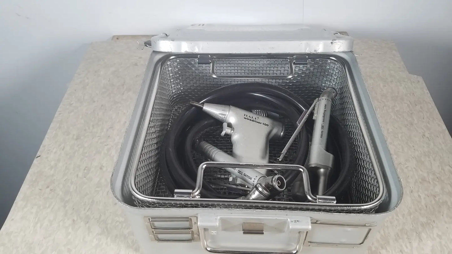 HALL Surgical Micro 100 Set With Autoclave Case 5052-12 - Instrument