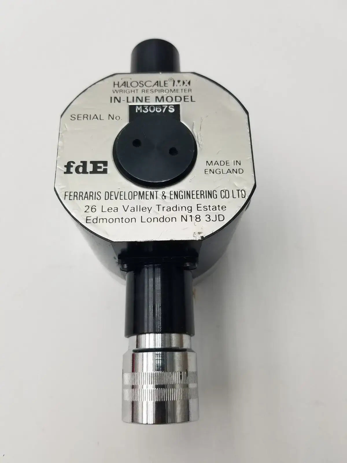 Haloscale Wright Respirometer In-Line Model M3067S