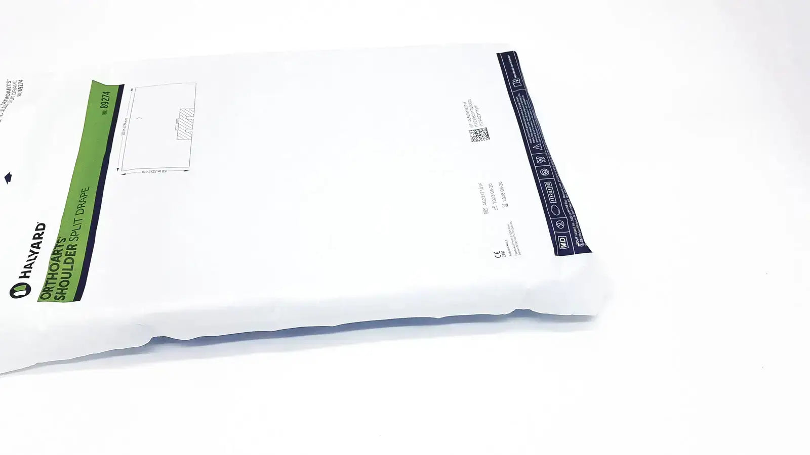 White Harvard orthopaedic shoulder split graft packaging with green and black labeling for buy used medical equipment