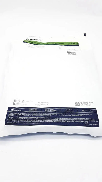 Shop a brand new general surgery drape made for shoulder procedure coverage with 112 x 60 in sizing and sterile use, Halyard Shoulder Split Drape.