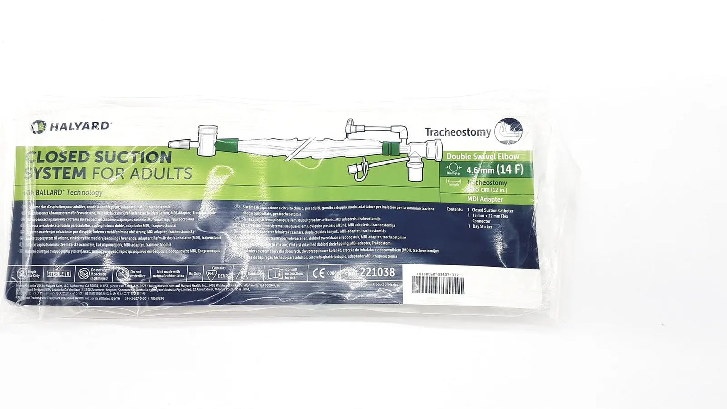 Halyard Closed Suction System For Adults Ref: 221038