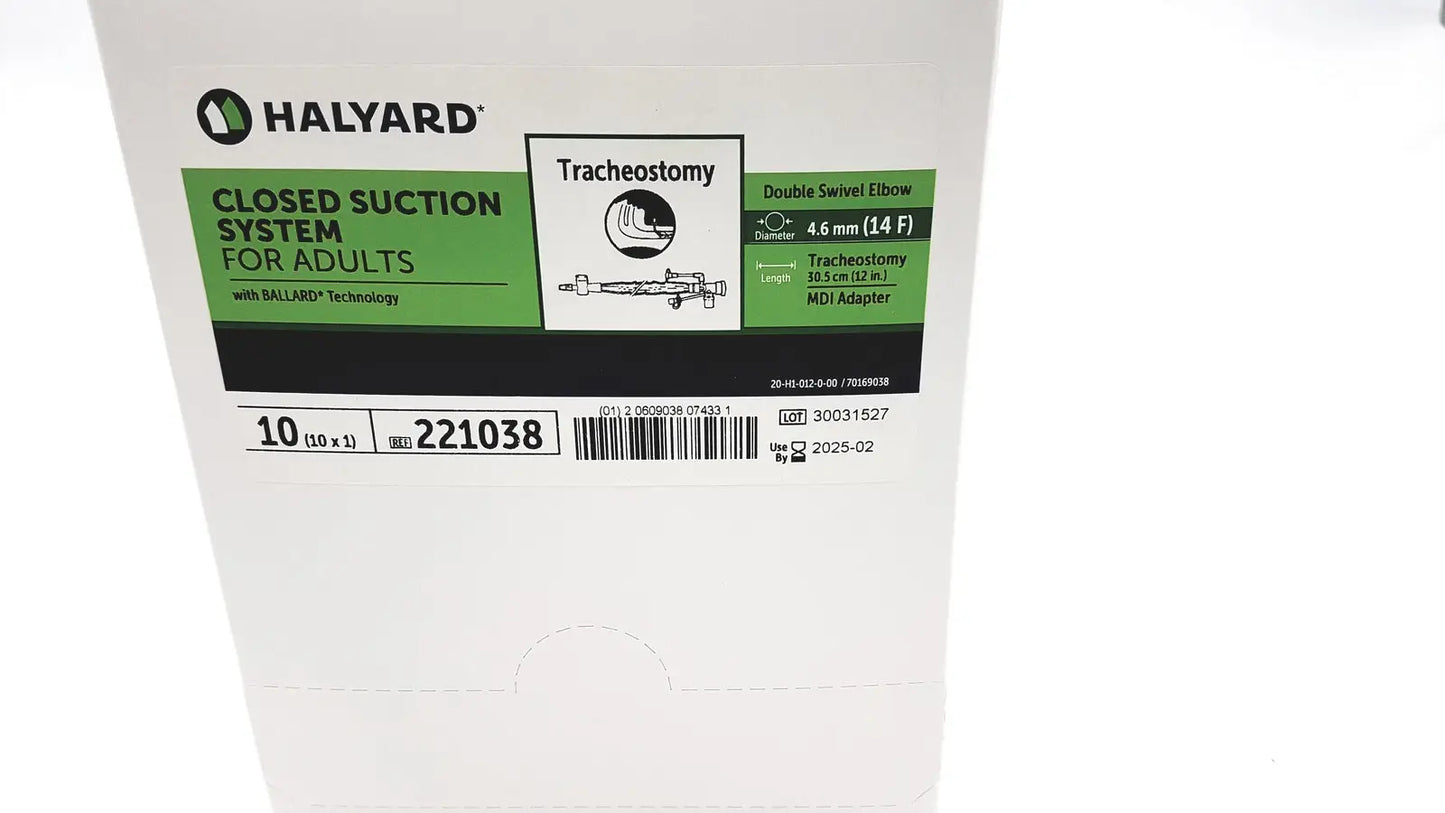 Halyard Closed Suction System For Adults Ref: 221038