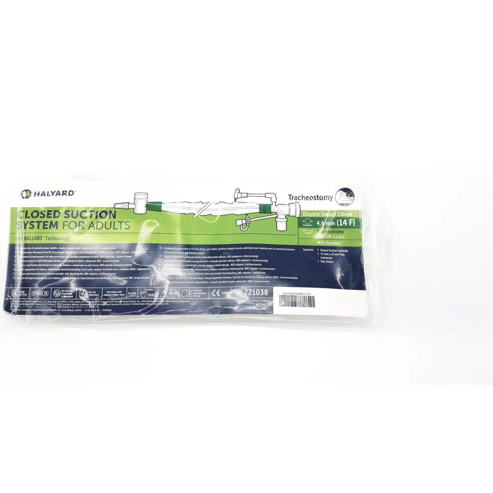 Halyard Closed Suction System for Adults Reference