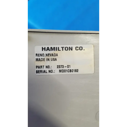 Hamilton 2373-01 Keypad Controller for Liquid Handling System