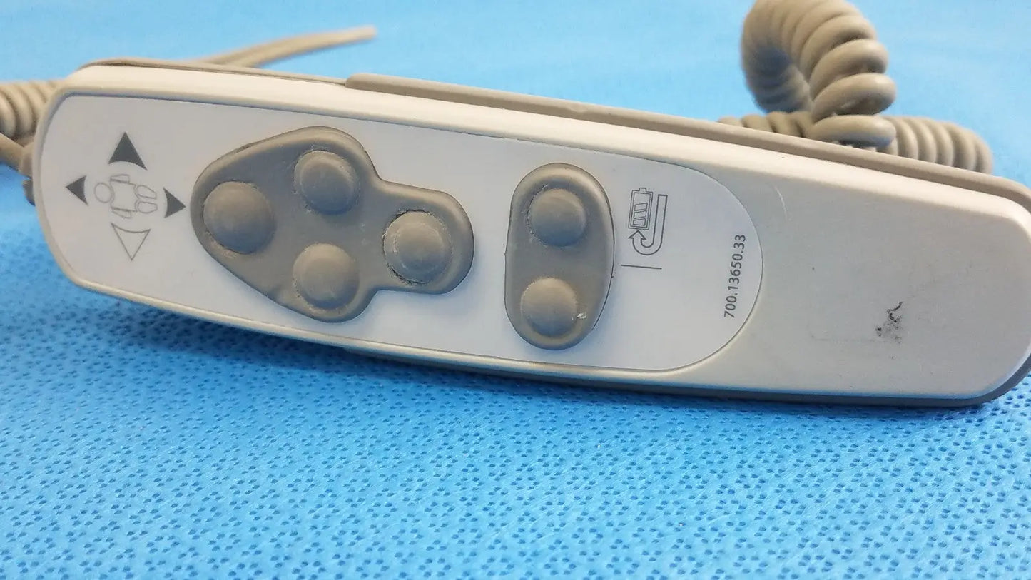 Handheld Controller with Coiled Cable