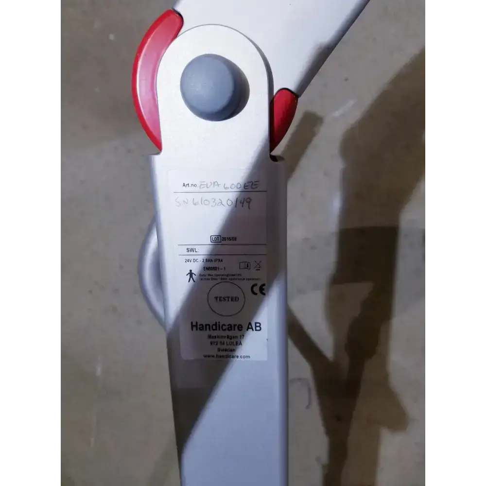 Handicare EVA600EE Mobile Patient Lift System Romedic - Untested