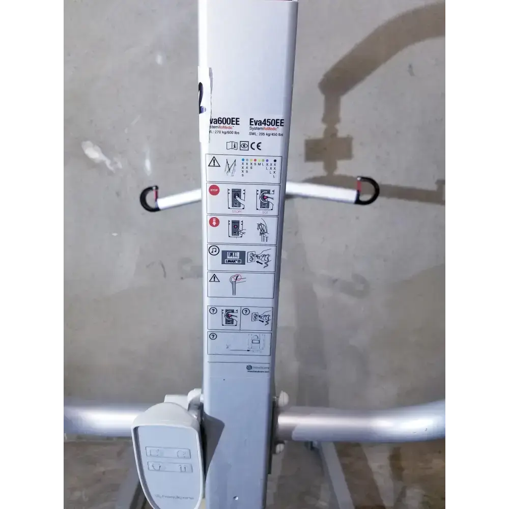 Handicare EVA600EE Mobile Patient Lift System Romedic - Untested