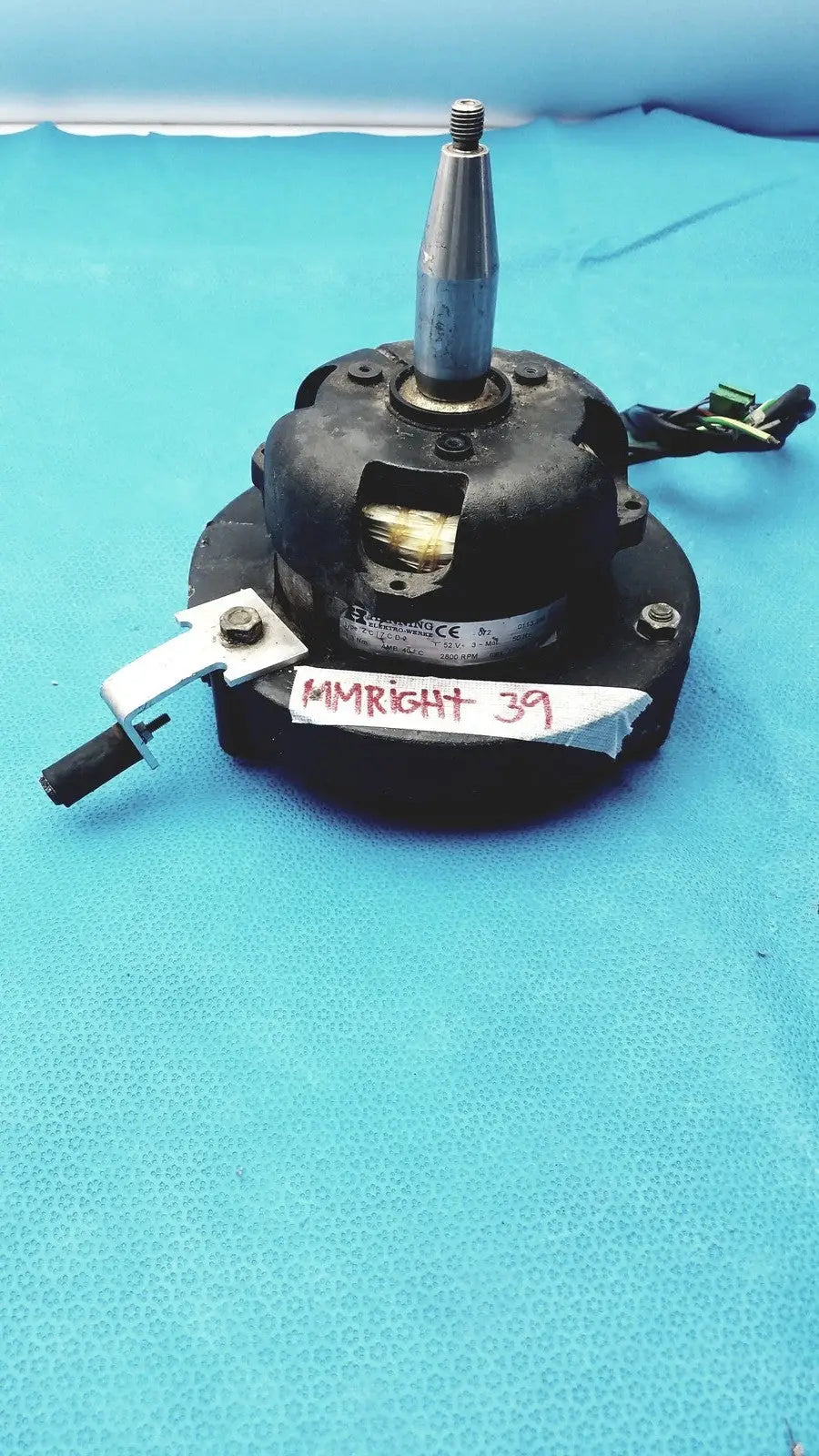 Hanning Elektro-Werke ZC17CD2 2800 Rpm Centrifuge Motor
