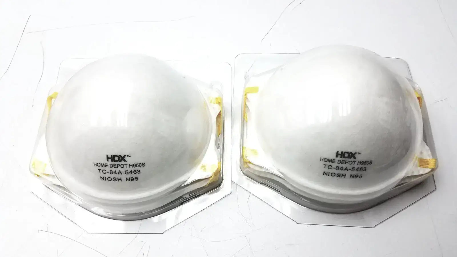 HDX N95 Respirator Face Mask Lot of 2