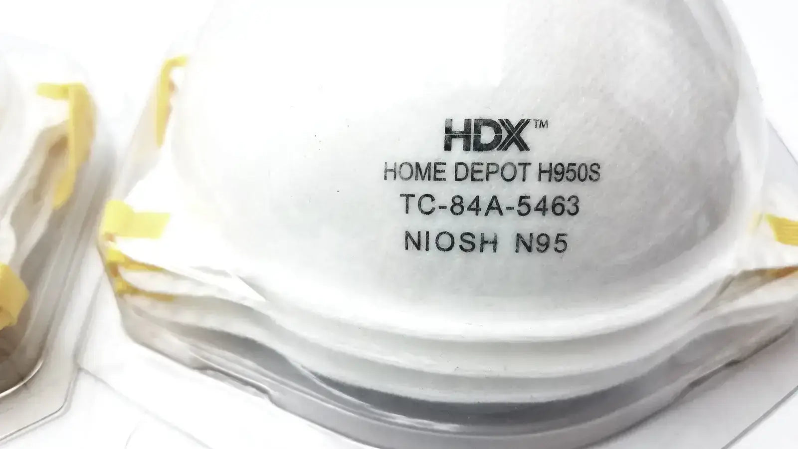 HDX N95 Respirator Face Mask Lot of 2