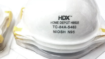 HDX N95 Respirator Face Mask Lot of 2