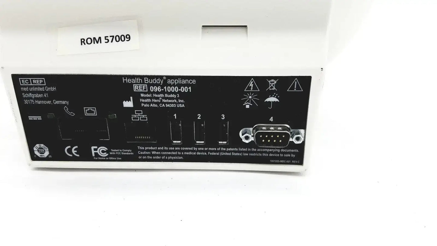 Health Buddy 3 Appliance Ref 096-1000-001 - Patient Monitoring Equipment