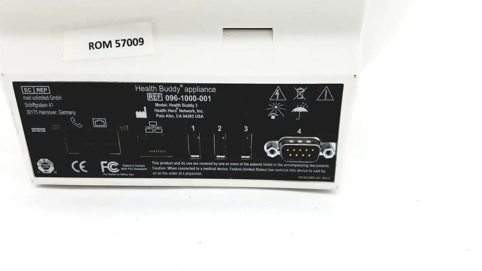 Health Buddy 3 Appliance Ref 096-1000-001 - Patient Monitoring Equipment