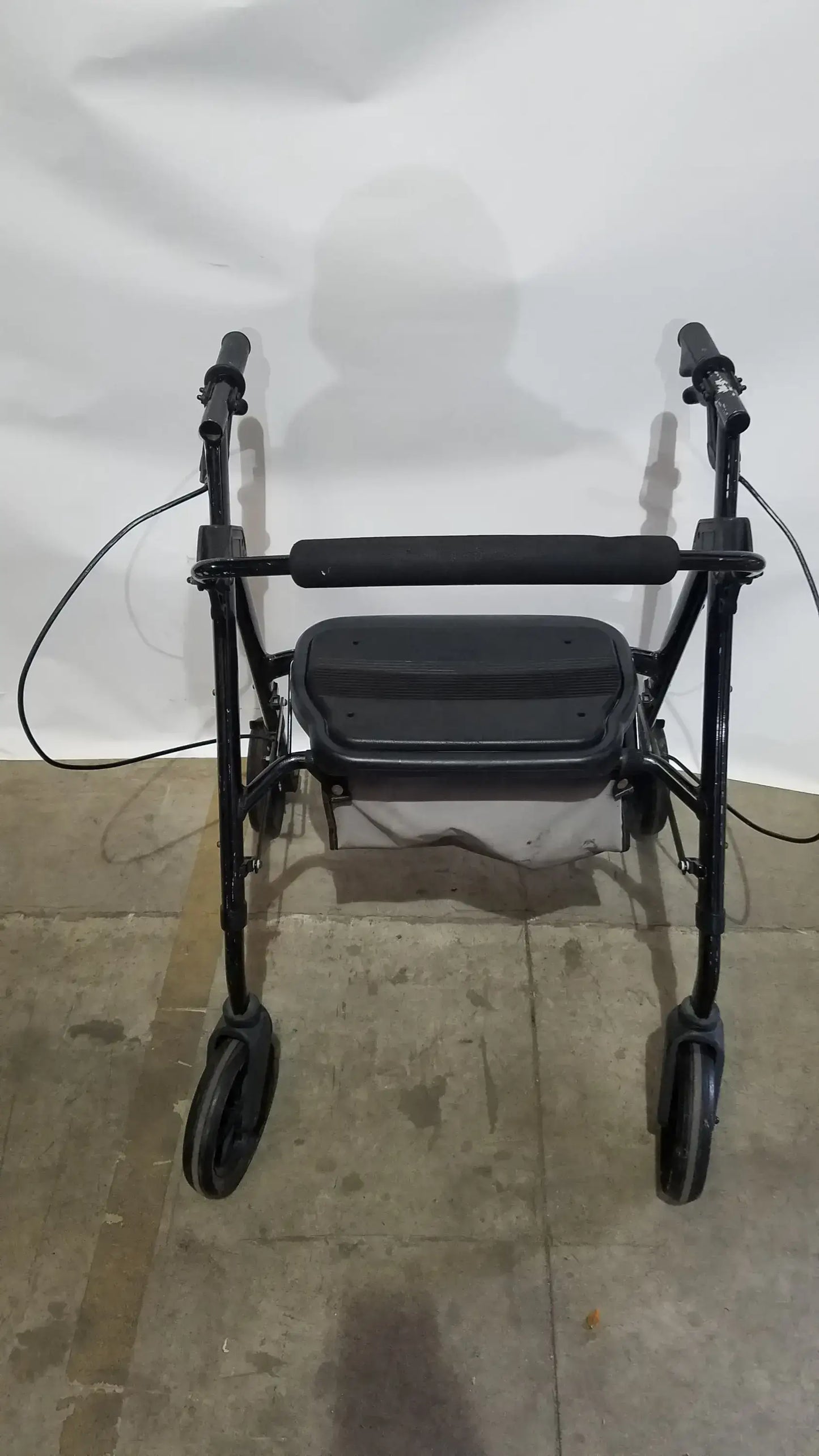 Heavy Duty Rollator Walker with Seat 4-Wheels
