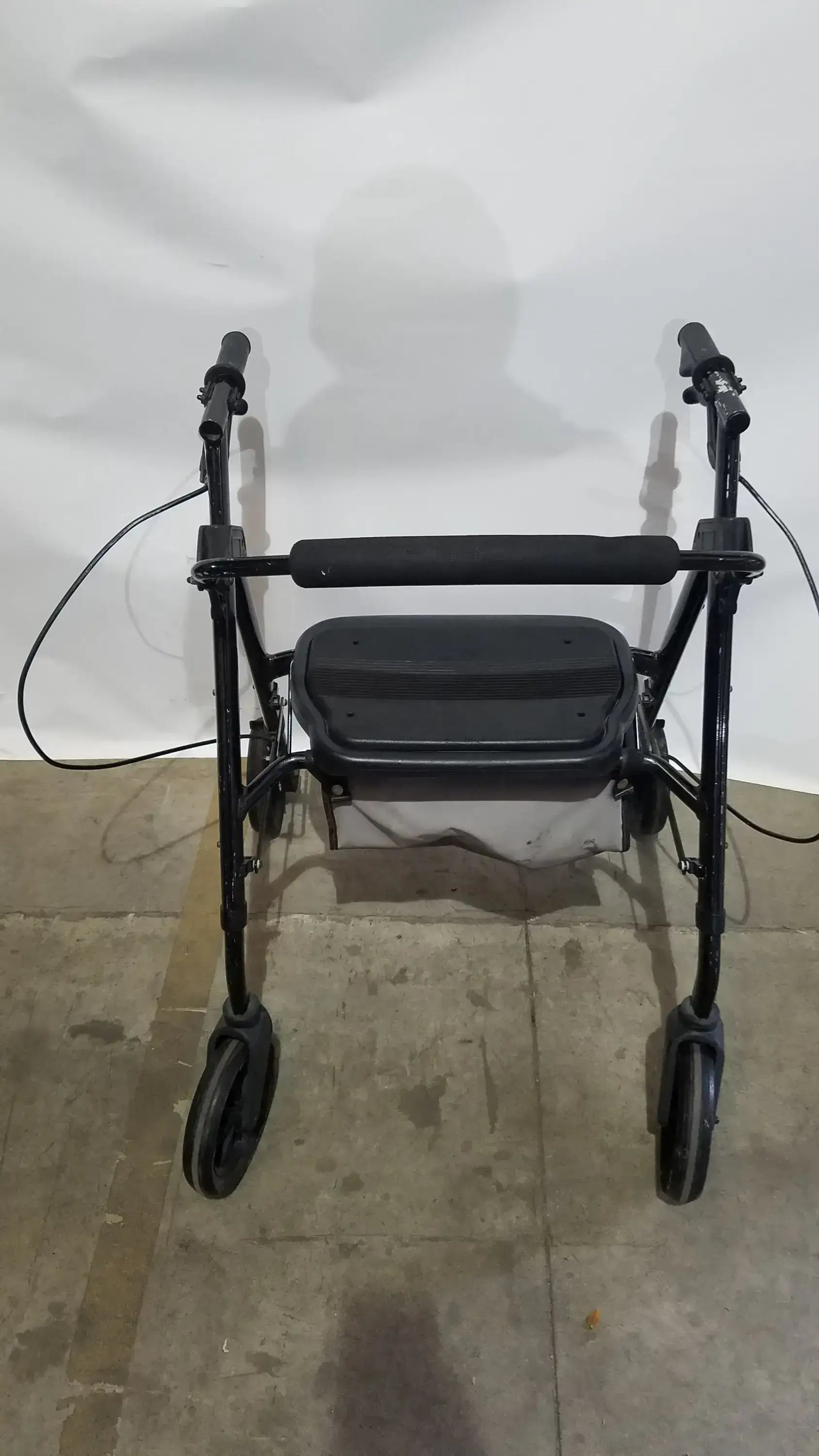 Heavy Duty Rollator Walker with Seat 4-Wheels
