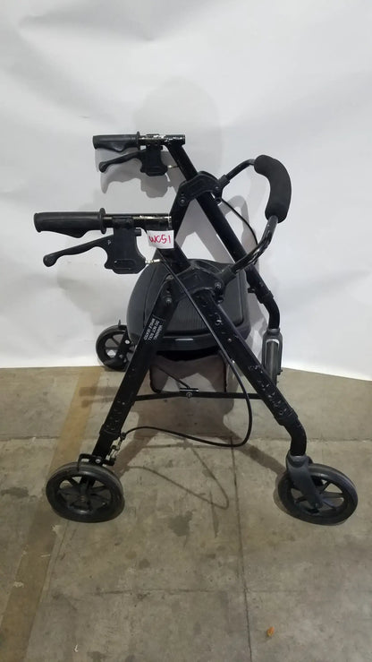 Heavy Duty Rollator Walker with Seat 4-Wheels