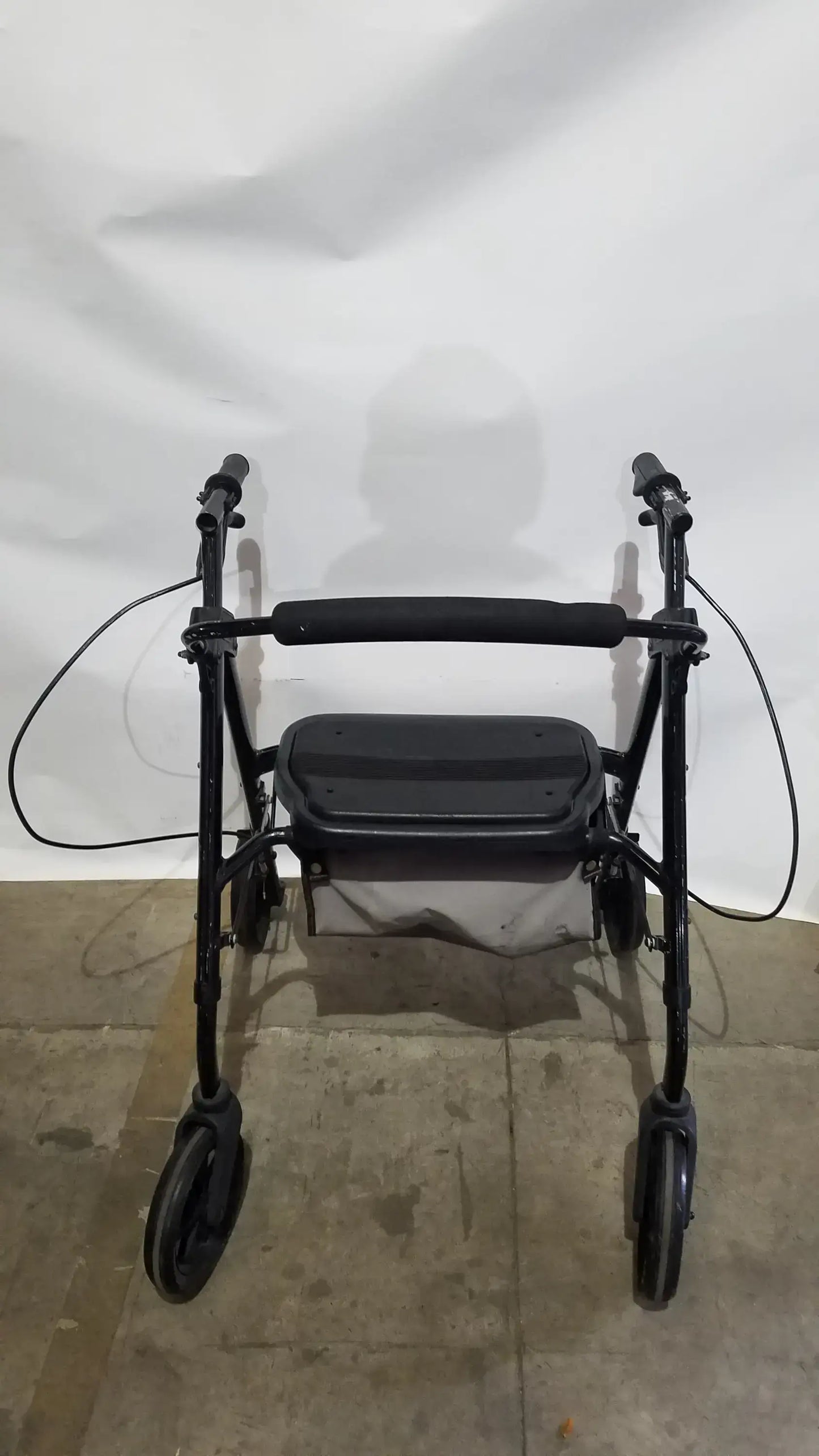 Heavy Duty Rollator Walker with Seat 4-Wheels