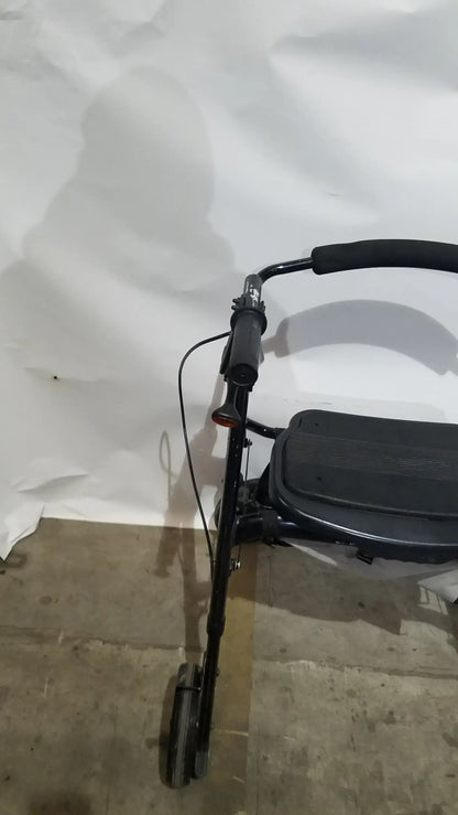 Heavy Duty Rollator Walker with Seat 4-Wheels
