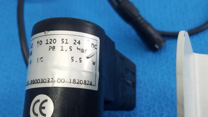 Heidolph Vacuum Valve with GEMU 24V PTFE Tubing