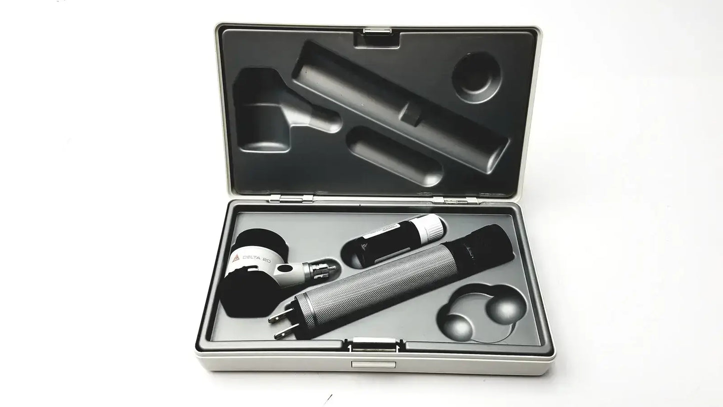 Heine Delta 20 Dermatoscope Dermascope Set With Case