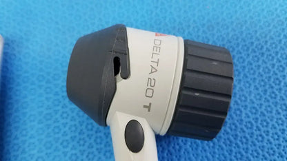 HEINE DELTA 20 T Dermatoscop Head Set & Handle with Case - Dermatoscope