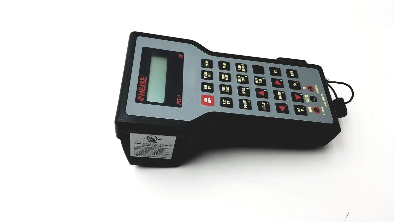 Heise PTE-1 Hand Held Calibrator 6D49 E171189
