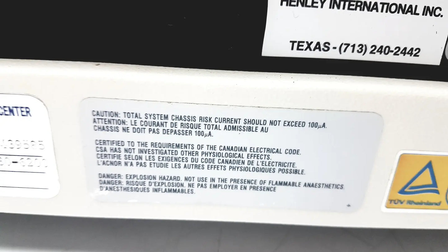 Henley International Sonopuls 434 - Ultrasound Therapy Unit