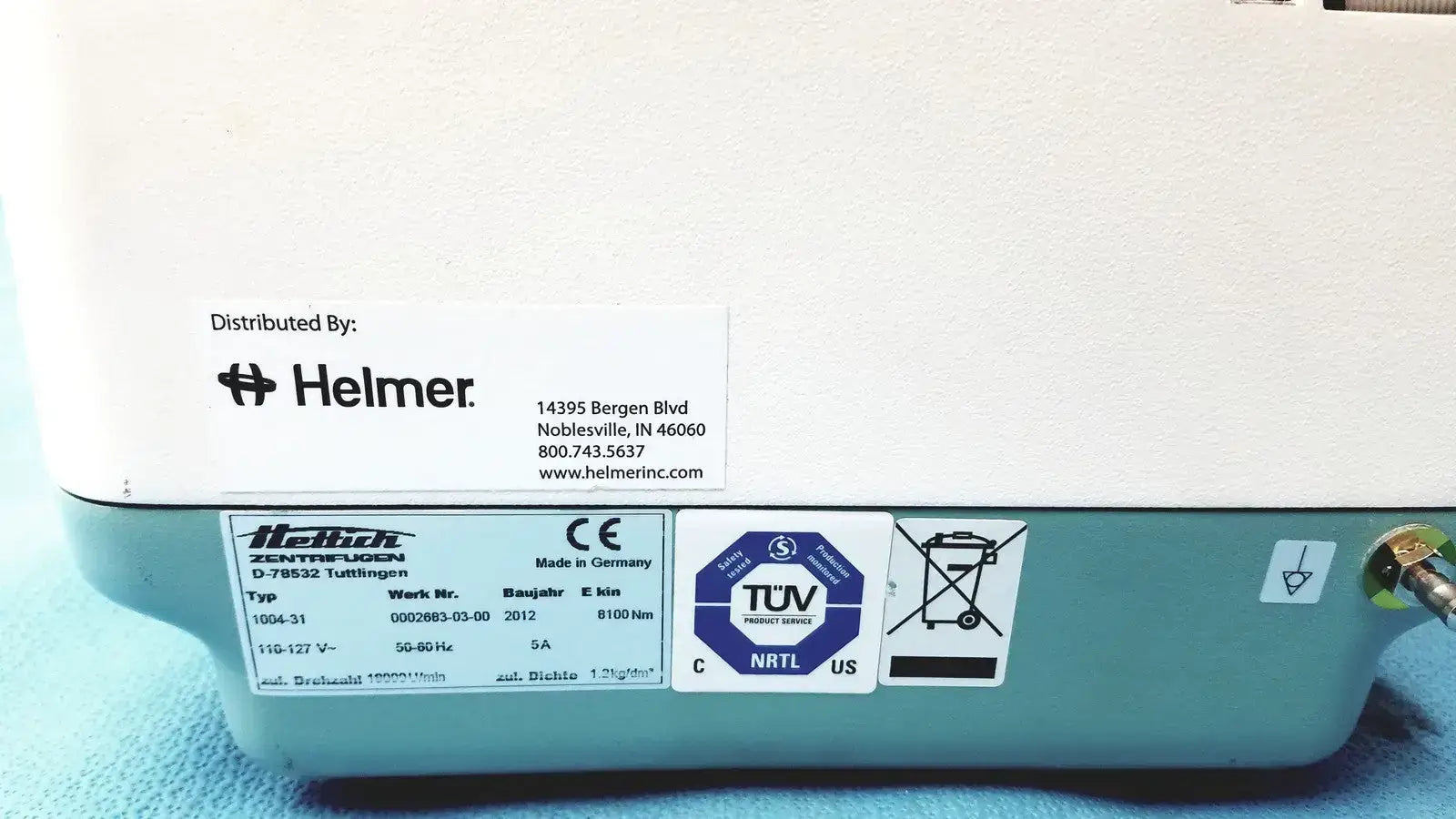 Hettich Zentrifugen EBA 21 Centrifuge - Laboratory