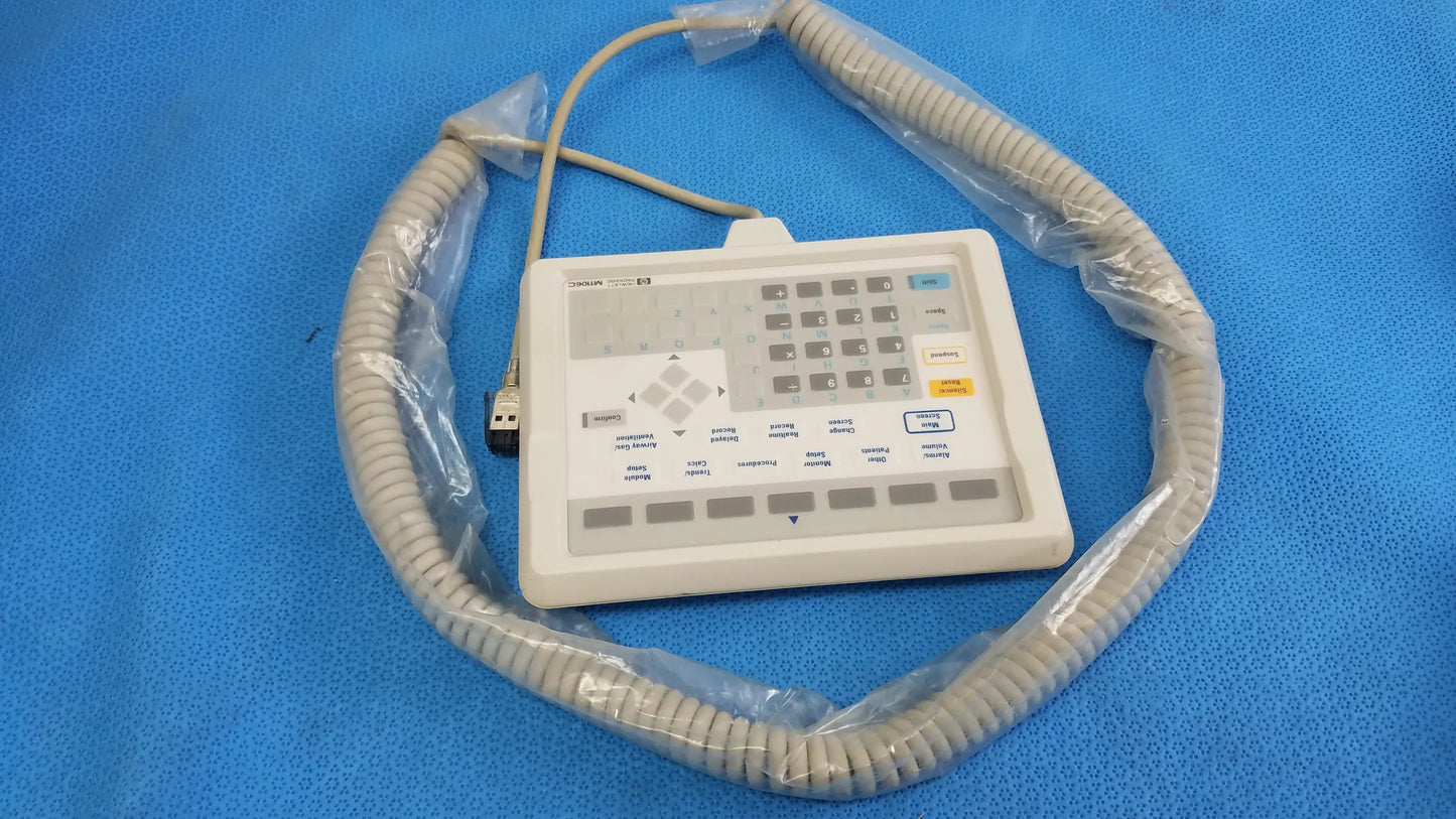 Hewlett Packard M1106C Patient Monitor Keyboard
