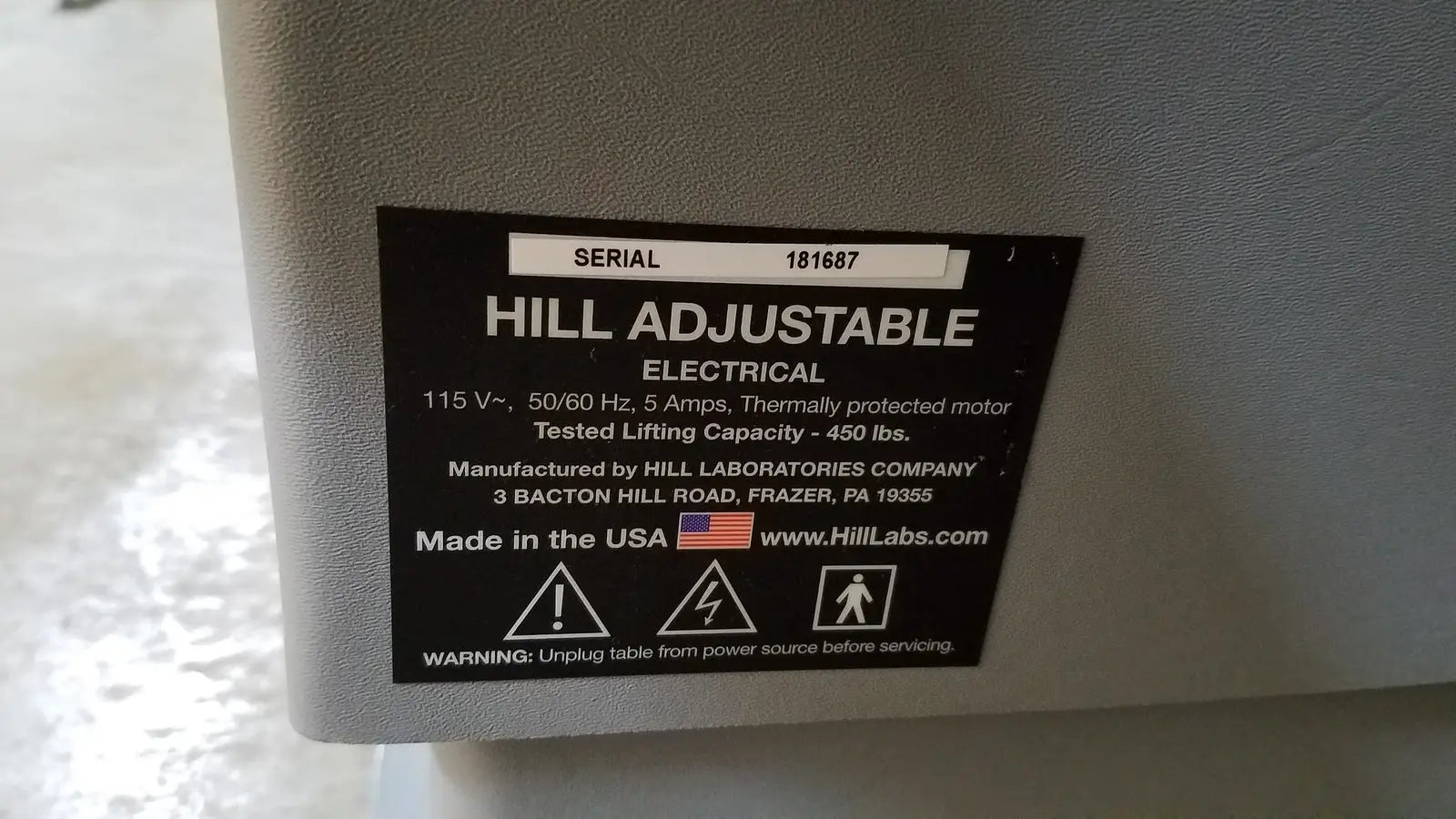 Hill Air-Flex Adjustable Electric Upholstery Lumbar and Cervical Drops - Medical Equipment Accessory