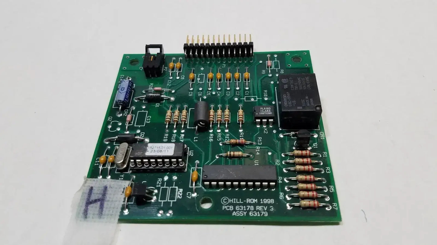 Hill-Rom 1998 Control Mother Board PCB 63178 Rev 3 Assy 63179