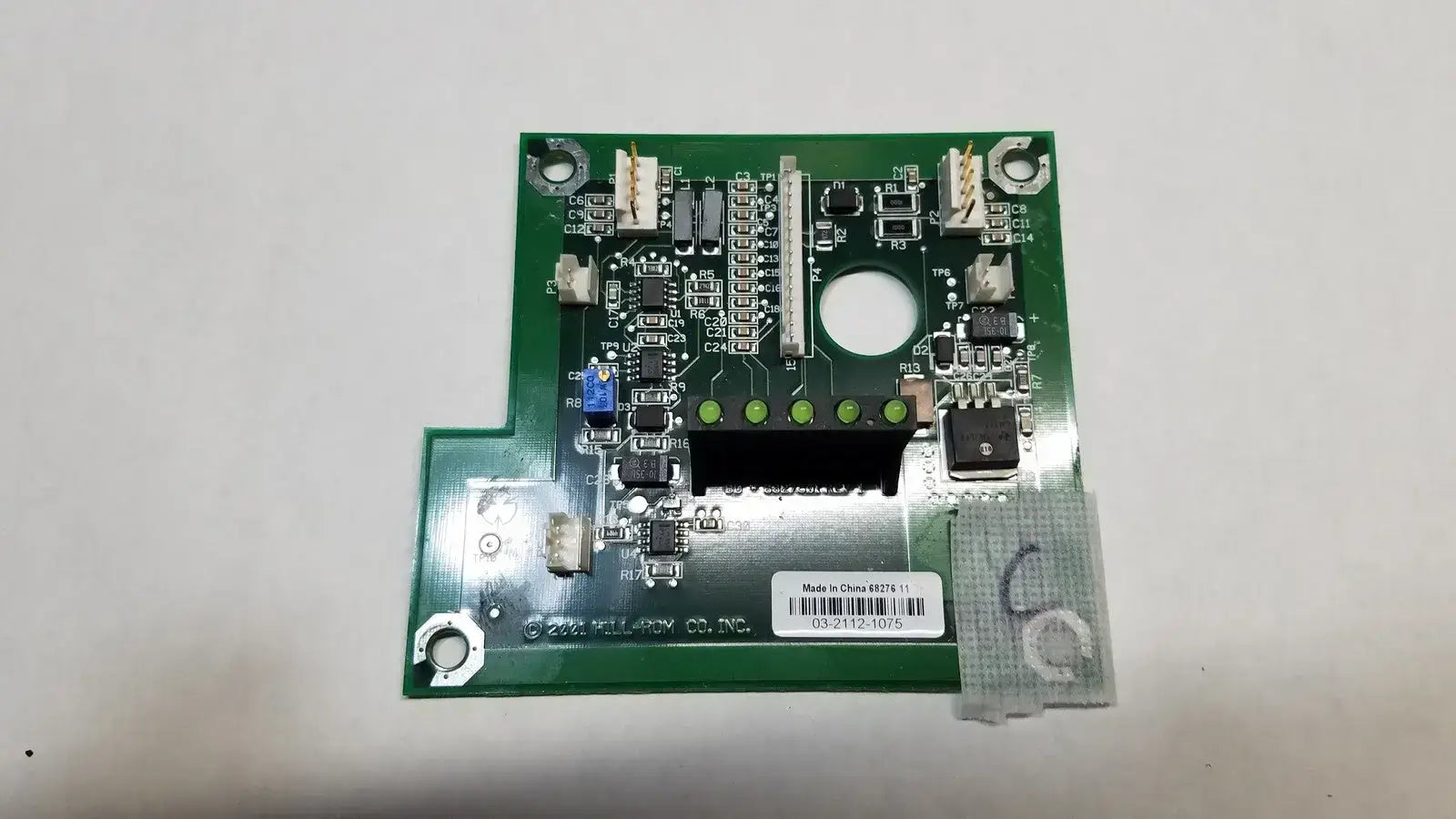 Hill-Rom 2001 03-2112-1075 6827611 Light Relay Control Mother Board