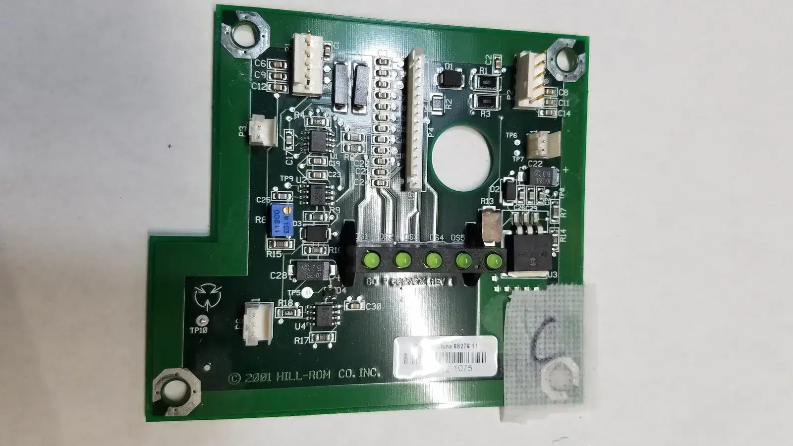 Hill-Rom 2001 03-2112-1075 6827611 Light Relay Control Mother Board