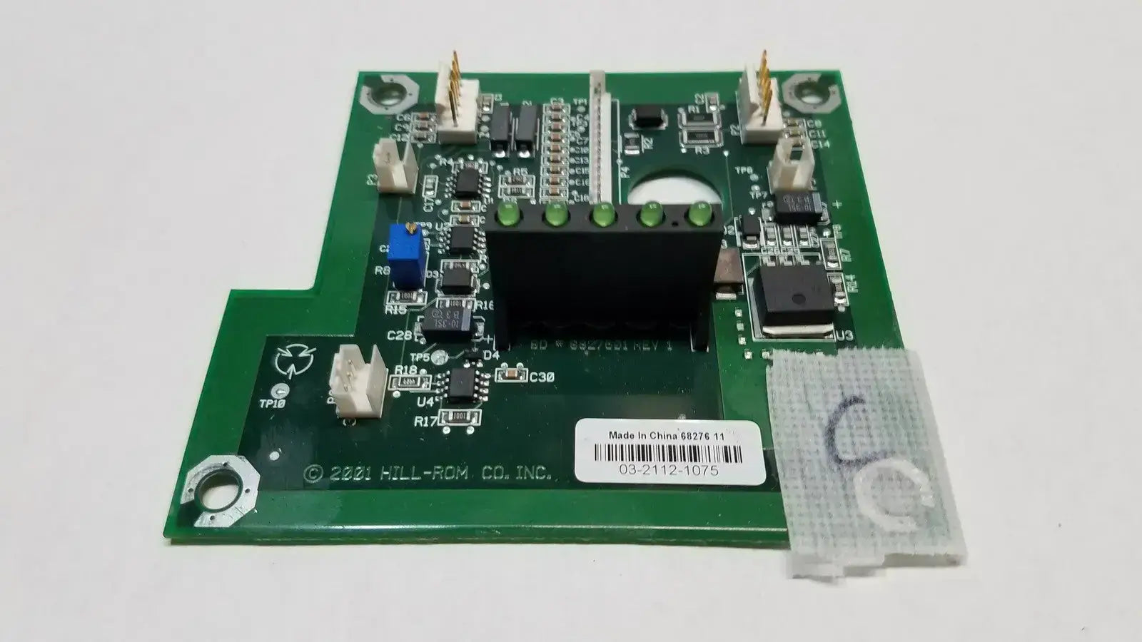 Hill-Rom 2001 03-2112-1075 6827611 Light Relay Control Mother Board