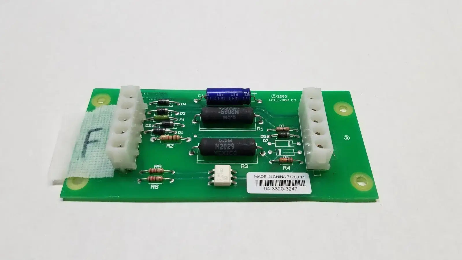 Hill-Rom 2003 04-3320-3247 71700 11 Relay Control Mother Board