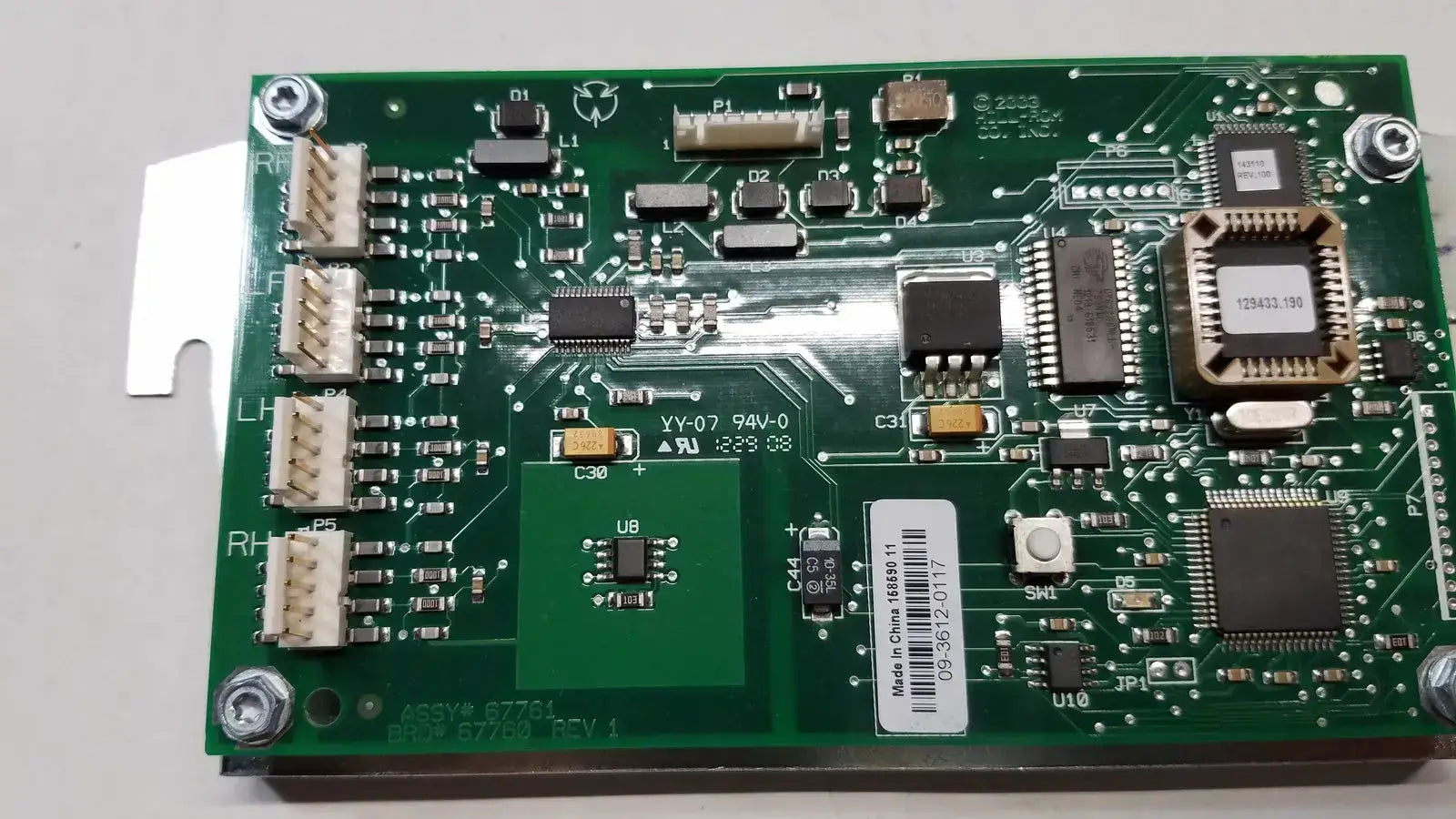 Hill-Rom 2003 Board #67760 Rev 1 Control
