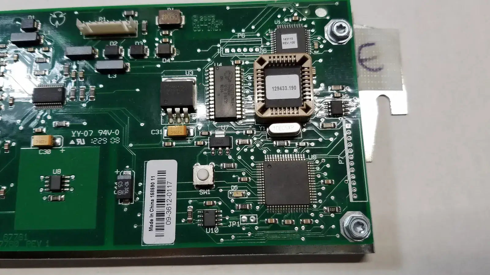 Hill-Rom 2003 Board #67760 Rev 1 Control