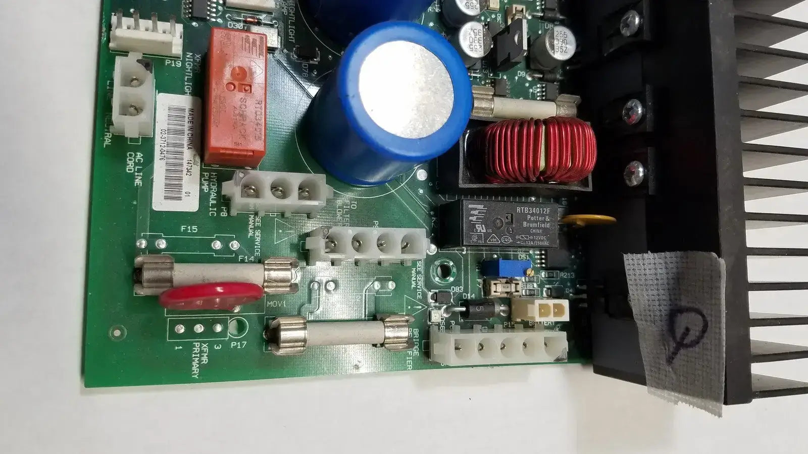 Hill-Rom 2004 Power Control Mother Board P/N 130065