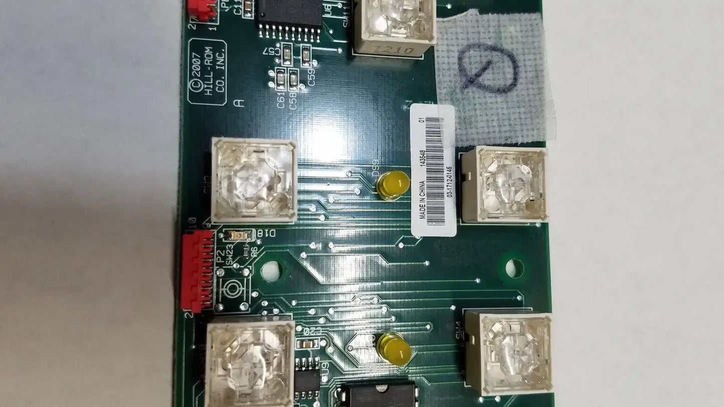 Hill-Rom 2007 Control Board 147134.102 Assy 143548