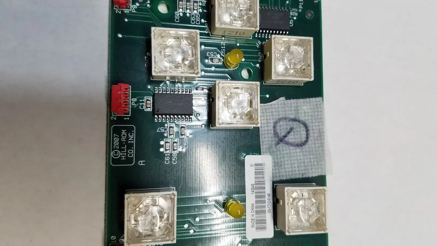 Hill-Rom 2007 Control Board 147134.102 Assy 143548