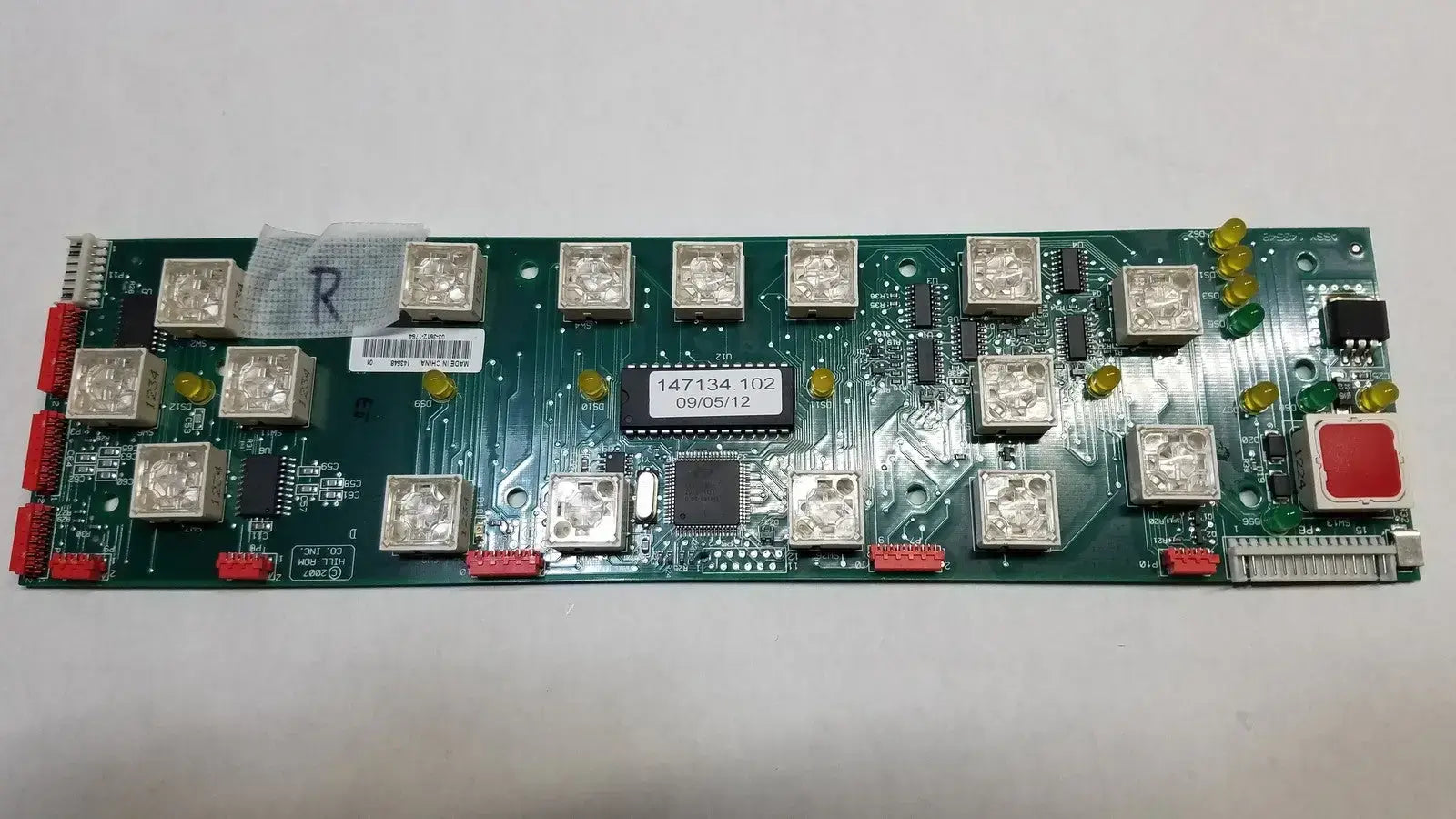 Hill-Rom 2007 Control Board 147134.102 Assy 143548 with 15x 1234 - Assembly